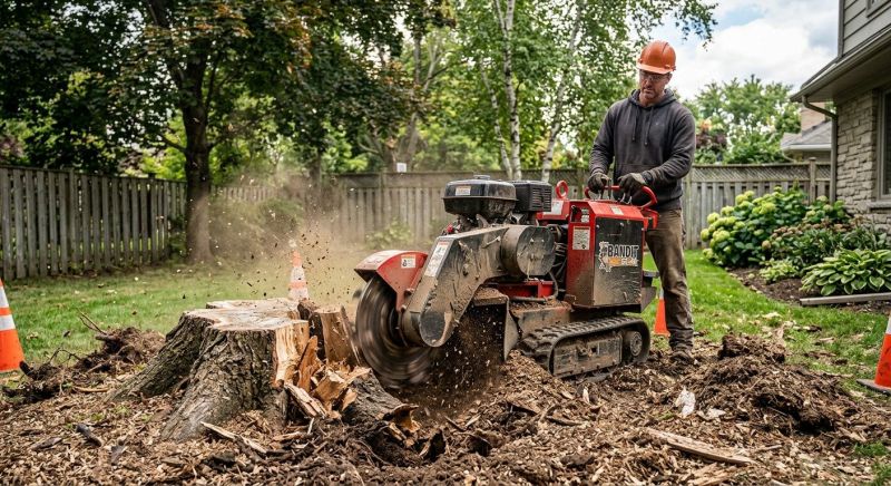 Stump Cutting in Aiken, SC
