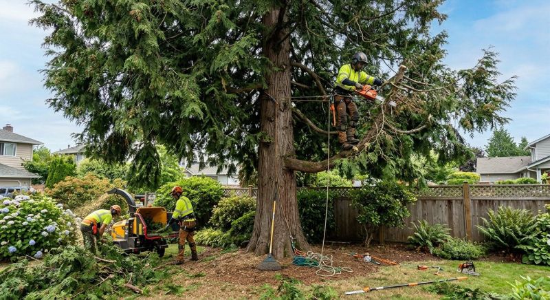 Birch Tree Pruning in Pottstown, PA