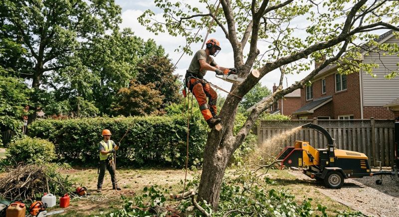 Mimosa Tree Removal in Bucks County, PA