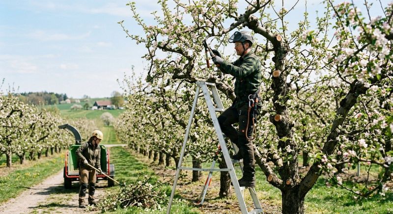 Orchard Tree Pruning in Doylestown, PA