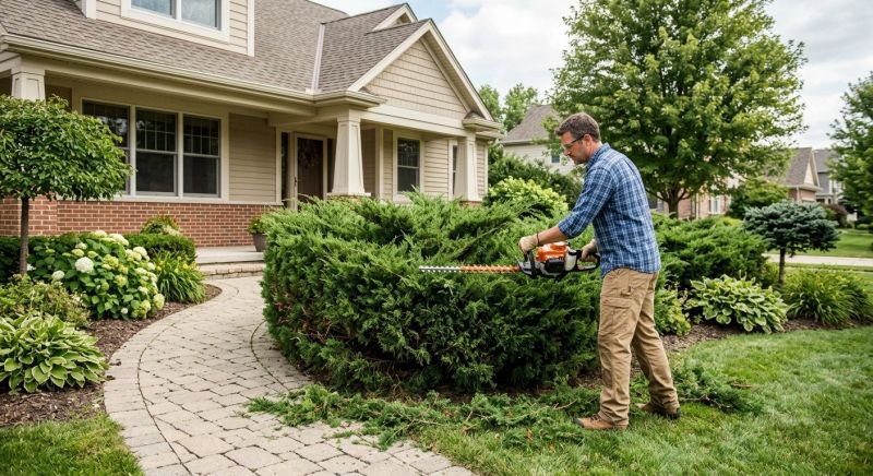 Shrub Pruning in Rockwall, TX